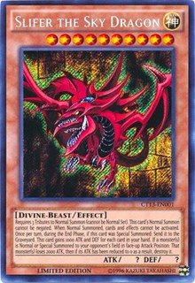 Slifer the Sky Dragon [CT13-EN001] Secret Rare | Mindsight Gaming