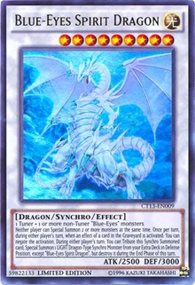 Blue-Eyes Spirit Dragon [CT13-EN009] Ultra Rare | Mindsight Gaming