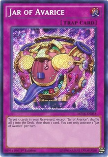 Jar of Avarice [MP16-EN033] Secret Rare | Mindsight Gaming