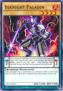 Igknight Paladin [MP16-EN067] Common | Mindsight Gaming