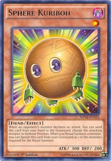 Sphere Kuriboh [MP16-EN121] Rare | Mindsight Gaming