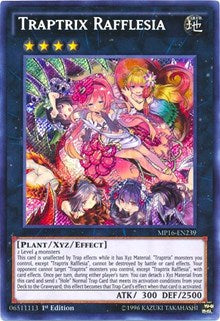 Traptrix Rafflesia [MP16-EN239] Secret Rare | Mindsight Gaming