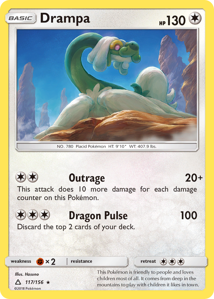 Drampa (117/156) [Sun & Moon: Ultra Prism] | Mindsight Gaming