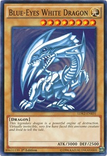 Blue-Eyes White Dragon (Version 2) [LDK2-ENK01] Common | Mindsight Gaming