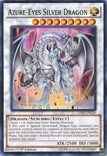 Azure-Eyes Silver Dragon [LDK2-ENK39] Common | Mindsight Gaming