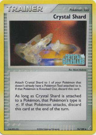 Crystal Shard (76/100) (Stamped) [EX: Crystal Guardians] | Mindsight Gaming