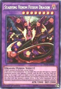 Starving Venom Fusion Dragon [INOV-EN038] Secret Rare | Mindsight Gaming