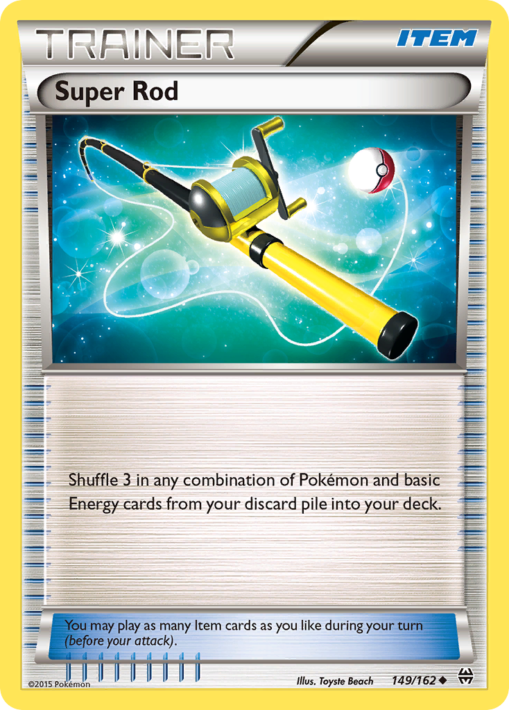 Super Rod (149/162) [XY: BREAKthrough] | Mindsight Gaming