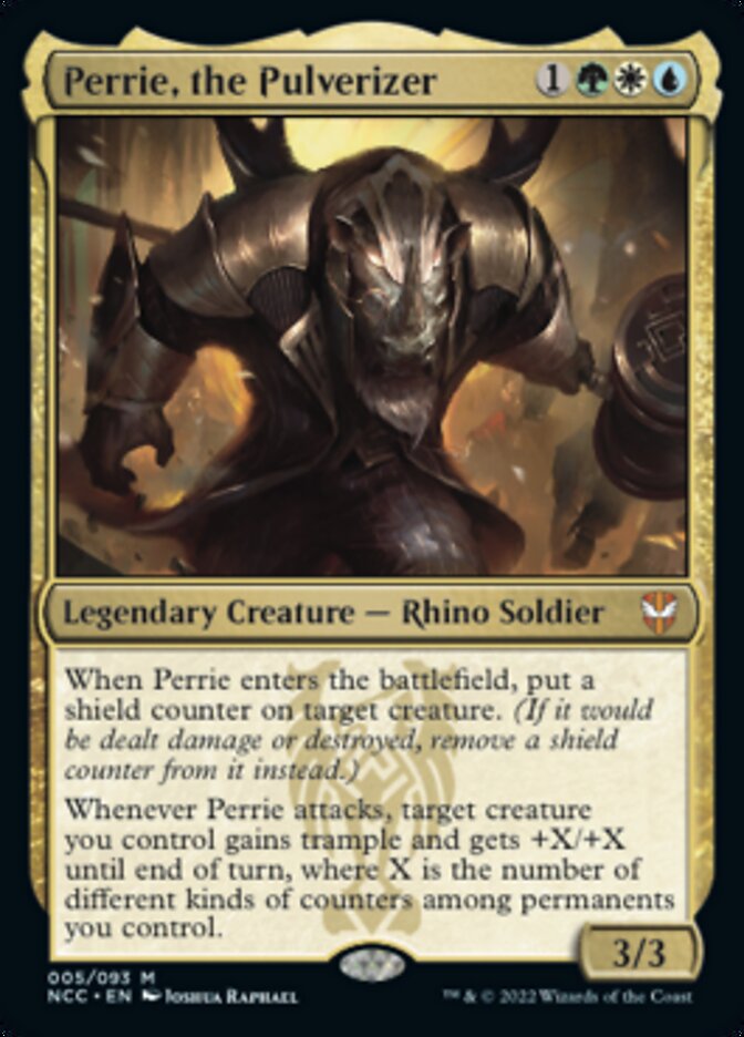 Perrie, the Pulverizer [Streets of New Capenna Commander] | Mindsight Gaming