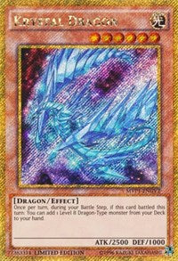 Krystal Dragon [MVP1-ENGV2] Gold Secret Rare | Mindsight Gaming