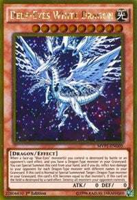 Deep-Eyes White Dragon [MVP1-ENG05] Gold Rare | Mindsight Gaming