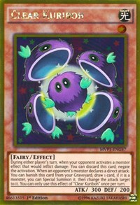 Clear Kuriboh [MVP1-ENG47] Gold Rare | Mindsight Gaming