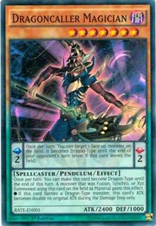 Dragoncaller Magician [RATE-EN001] Super Rare | Mindsight Gaming