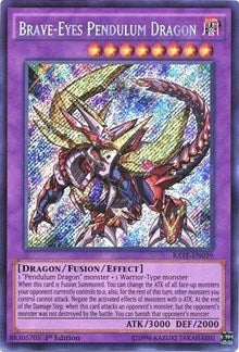 Brave-Eyes Pendulum Dragon [RATE-EN039] Secret Rare | Mindsight Gaming