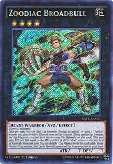 Zoodiac Broadbull [RATE-EN051] Secret Rare | Mindsight Gaming