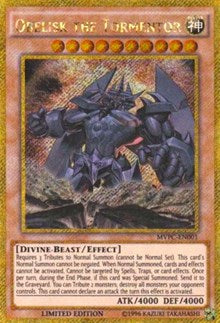 Obelisk the Tormentor [MVPC-EN001] Gold Secret Rare | Mindsight Gaming