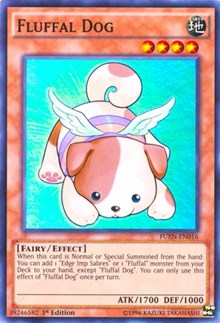 Fluffal Dog [FUEN-EN016] Super Rare | Mindsight Gaming