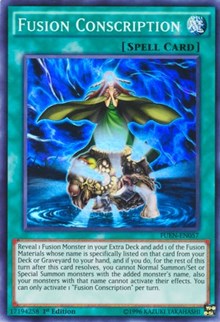 Fusion Conscription [FUEN-EN057] Super Rare | Mindsight Gaming