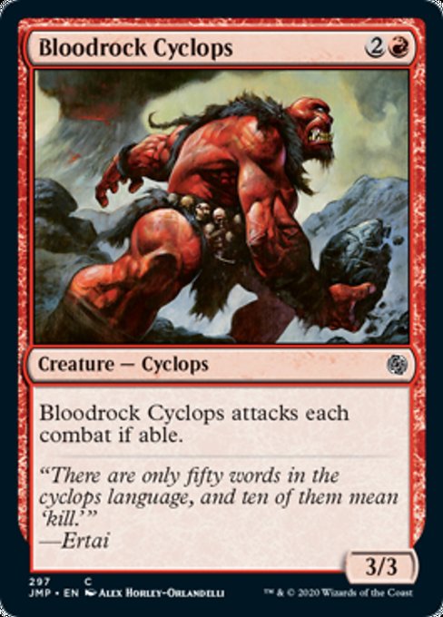 Bloodrock Cyclops [Jumpstart] | Mindsight Gaming