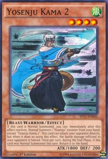 Yosenju Kama 2 (Starfoil) [SP17-EN005] Starfoil Rare | Mindsight Gaming