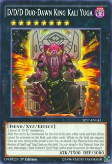 D/D/D Duo-Dawn King Kali Yuga (Starfoil) [SP17-EN045] Starfoil Rare | Mindsight Gaming