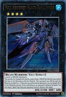 Full Armored Black Ray Lancer [DUSA-EN008] Ultra Rare | Mindsight Gaming