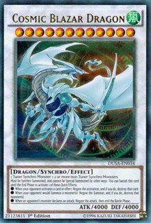 Cosmic Blazar Dragon [DUSA-EN034] Ultra Rare | Mindsight Gaming