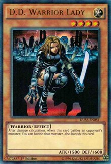 D.D. Warrior Lady [DUSA-EN051] Ultra Rare | Mindsight Gaming