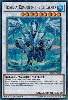 Trishula, Dragon of the Ice Barrier [DUSA-EN081] Ultra Rare | Mindsight Gaming