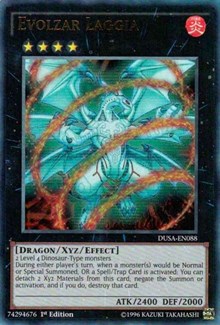 Evolzar Laggia [DUSA-EN088] Ultra Rare | Mindsight Gaming