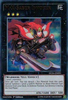 M-X-Saber Invoker [DUSA-EN095] Ultra Rare | Mindsight Gaming