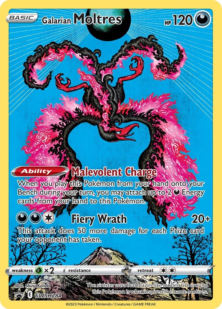 Galarian Moltres (SWSH284) [Sword & Shield: Black Star Promos] | Mindsight Gaming