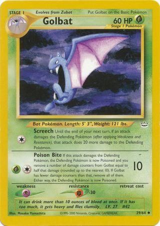 Golbat (29/64) [Neo Revelation Unlimited] | Mindsight Gaming