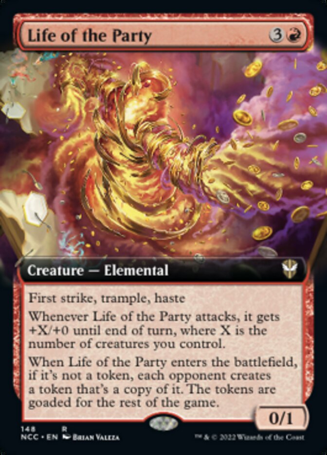 Life of the Party (Extended Art) [Streets of New Capenna Commander] | Mindsight Gaming