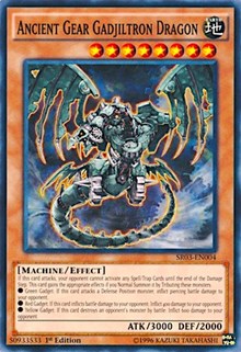 Ancient Gear Gadjiltron Dragon [SR03-EN004] Common | Mindsight Gaming