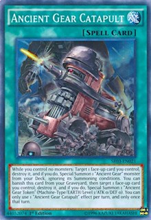 Ancient Gear Catapult [SR03-EN021] Super Rare | Mindsight Gaming