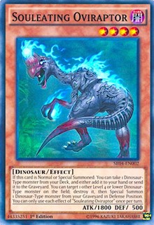 Souleating Oviraptor [SR04-EN002] Super Rare | Mindsight Gaming