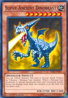 Super-Ancient Dinobeast [SR04-EN007] Common | Mindsight Gaming