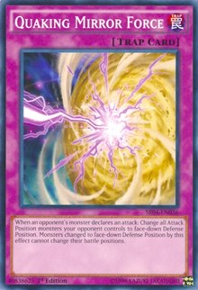 Quaking Mirror Force [SR04-EN036] Common | Mindsight Gaming