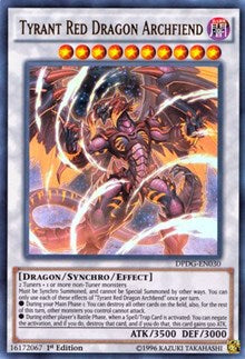 Tyrant Red Dragon Archfiend [DPDG-EN030] Ultra Rare | Mindsight Gaming