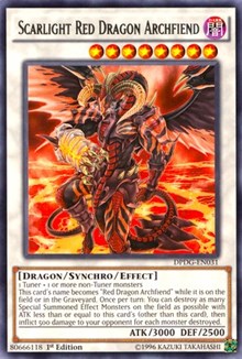 Scarlight Red Dragon Archfiend [DPDG-EN031] Rare | Mindsight Gaming