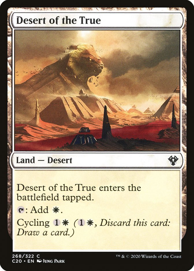 Desert of the True [Commander 2020] | Mindsight Gaming