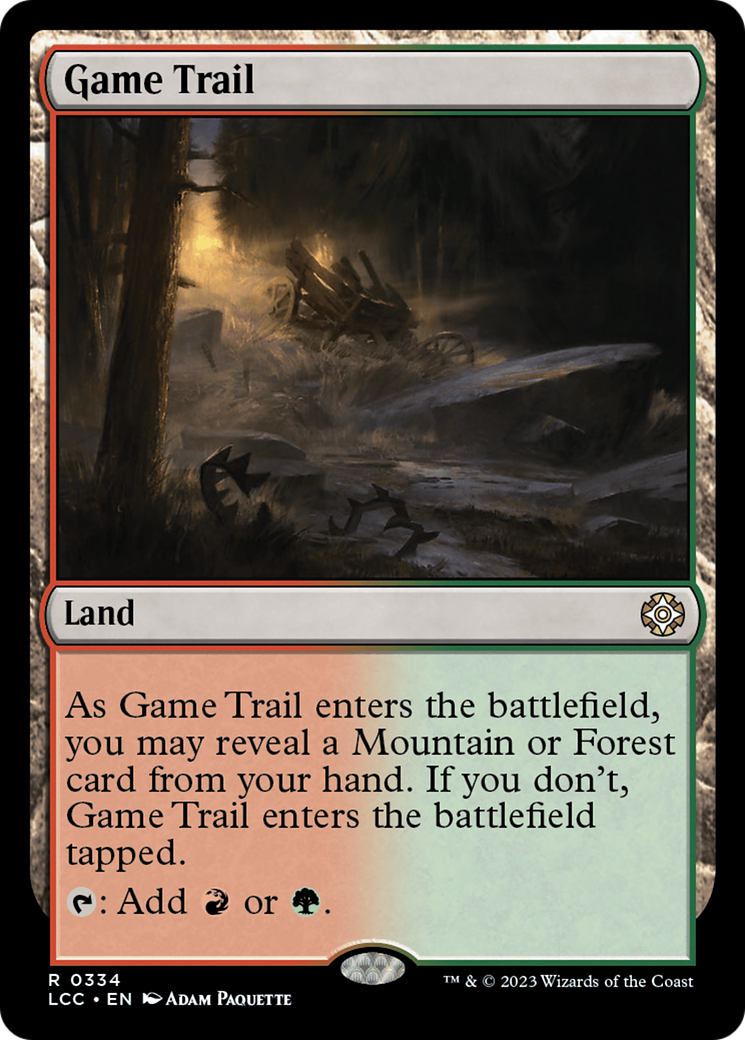 Game Trail [The Lost Caverns of Ixalan Commander] | Mindsight Gaming