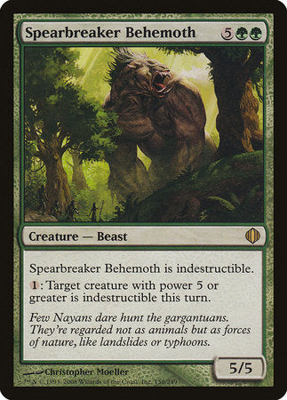 Spearbreaker Behemoth [Shards of Alara] | Mindsight Gaming