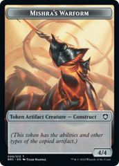 Mishra's Warform // Inkling Double-Sided Token [The Brothers' War Commander Tokens] | Mindsight Gaming