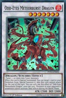 Odd-Eyes Meteorburst Dragon [PEVO-EN032] Super Rare | Mindsight Gaming