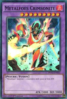 Metalfoes Crimsonite [PEVO-EN053] Super Rare | Mindsight Gaming