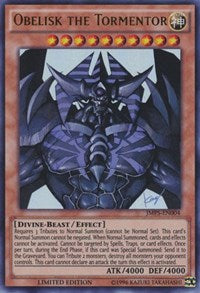 Obelisk the Tormentor (JMPS-EN004) [JMPS-EN004] Ultra Rare | Mindsight Gaming