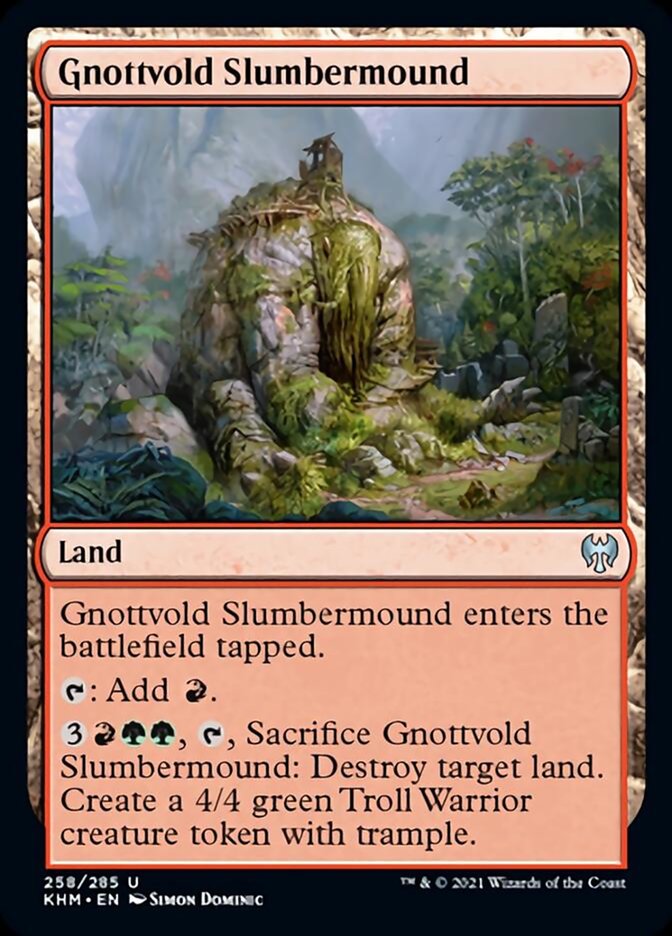 Gnottvold Slumbermound [Kaldheim] | Mindsight Gaming