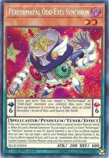 Performapal Odd-Eyes Synchron [BLLR-EN004] Secret Rare | Mindsight Gaming